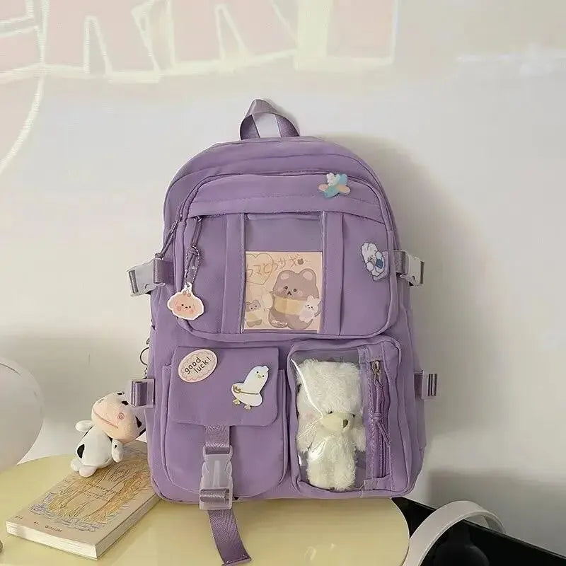 Mochila Bear estética Kawaii