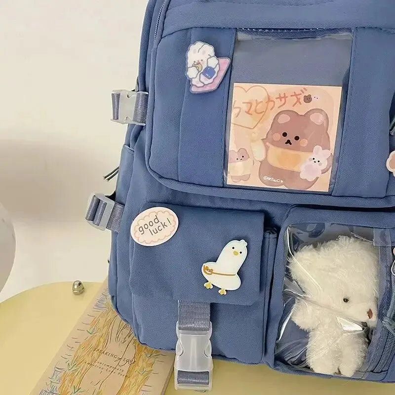 Mochila Bear estética Kawaii